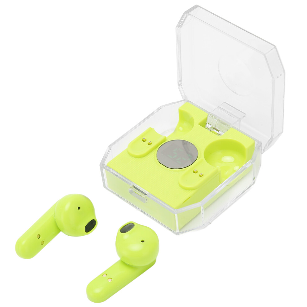 Smart Voice Translator Earbuds Support 144 Languages Online Translation Power Display Translating Headset For Traveling Green 6931317784069