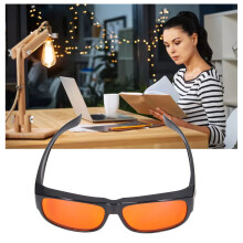 Blaulichtblockierende Brille 400-500nm UV-beständig, Computer- und Gaming-Brille, Quadratische Gläser