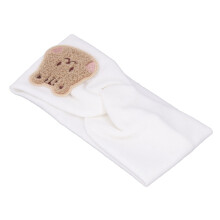 Weiches Baumwoll-Elastik-Kopfband für Babys 17,3x8cm mit Cartoon-Muster – ideal für Kleinkinder