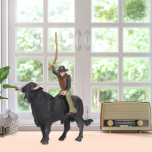 Spanish Bullfighting Model Collectible Bullfighting Figure Spanish Cowboy Riding Figure