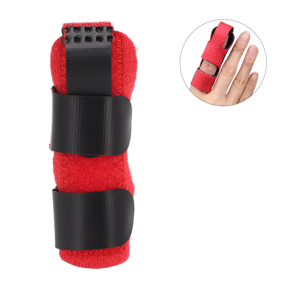 Red Finger Splint Finger Straightening Brace For Inju Finger Support For Trigger Broken Fingers