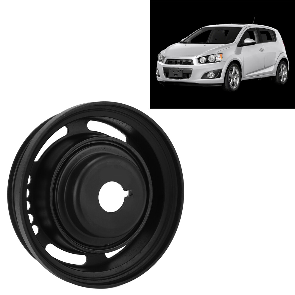 Engine Harmonic Balancer 55565300 Crankshaft Belt Pulley For Chevy Cruze 1.8L Dohc L4 12 8081317790848