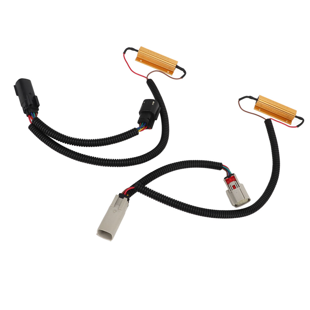 2 Pcs Tail Conversion Harness Led Tail Conversion Adaptor Wiring Connector For Sierra Ltz 2016Â2018 Light 7631317791010