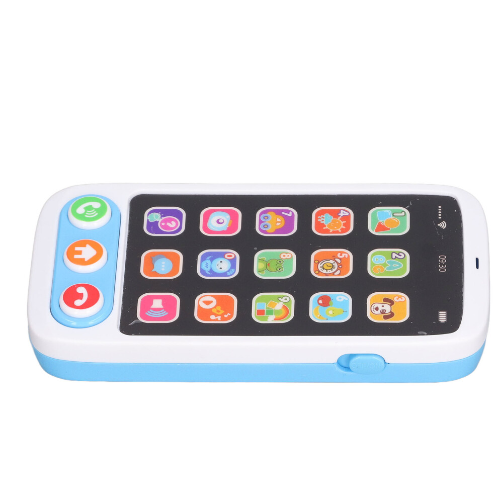 Baby Cell Phone Toys Multifunction Smart Early Education 5 Modes Pretend Phones Toys with Music and Lights for Gifts