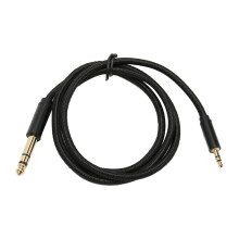 Stereo-Soundkabel 3,5 mm auf 6,35 mm (1/4 Zoll) für Gitarre, Laptop und Audiogeräte