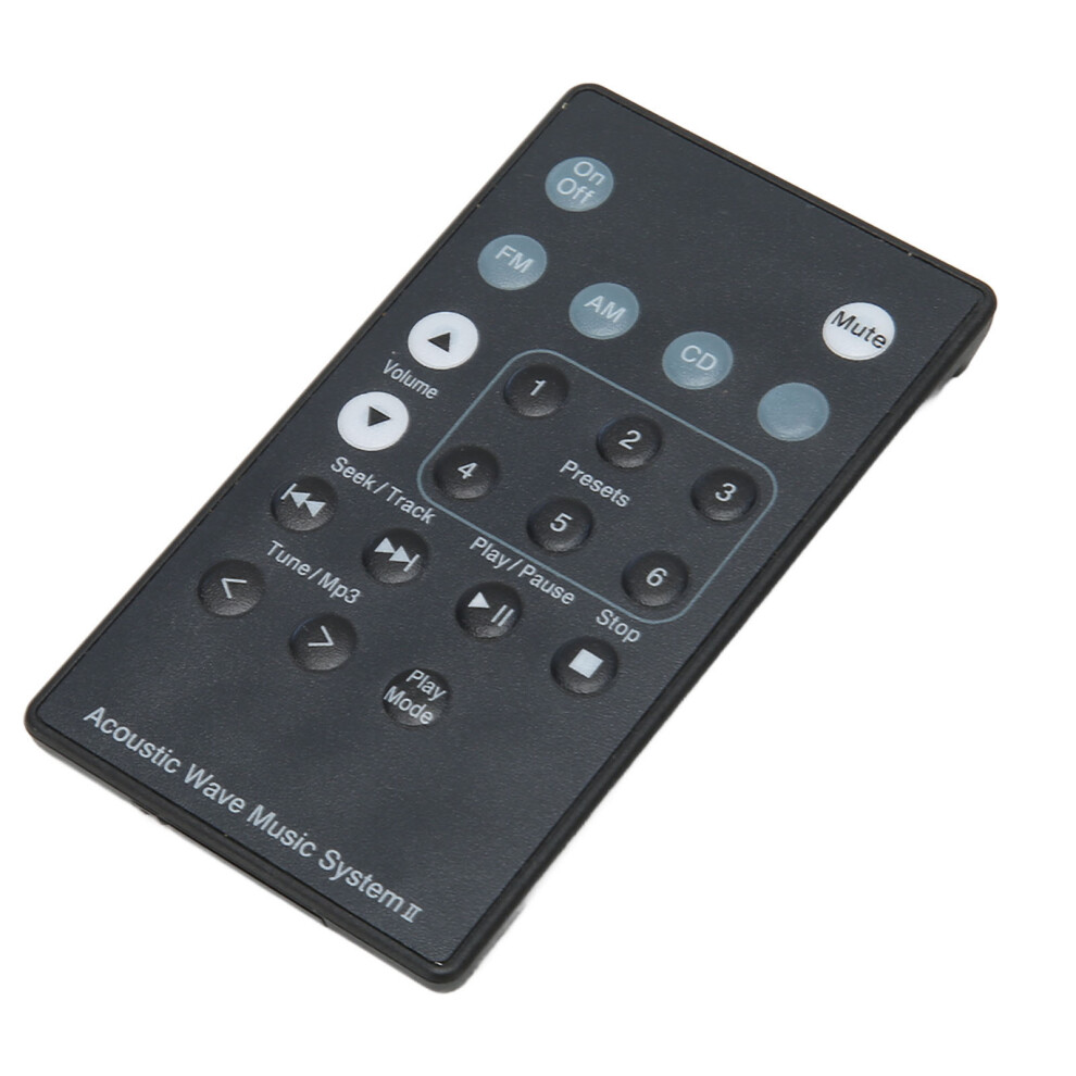 Remote Control Replacement For Sound Touch Wave Music Radio System I Ii Iii Iv For Cd Awrcc1 Awrcc2 Awrcc3 Black 8271317799587