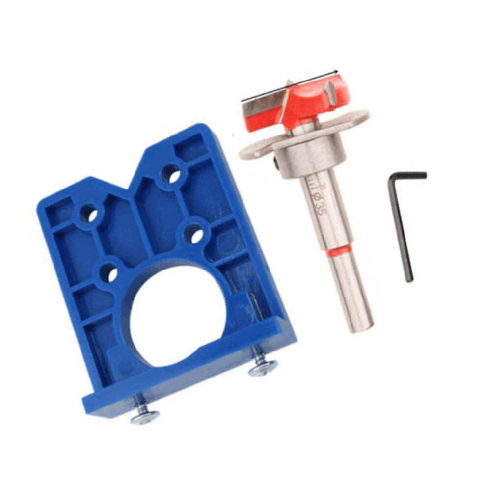 Concealed Hinge Jig Kit 35Mm Abs Incisive Alloy Hinge Drilling Hole Router Jig For Furniture 3131317801176
