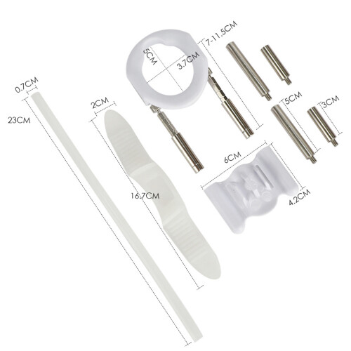 Penis Extender Ergonomic Enlarging Silicone Adjustable Penis Extension Holder for Compound Training 1