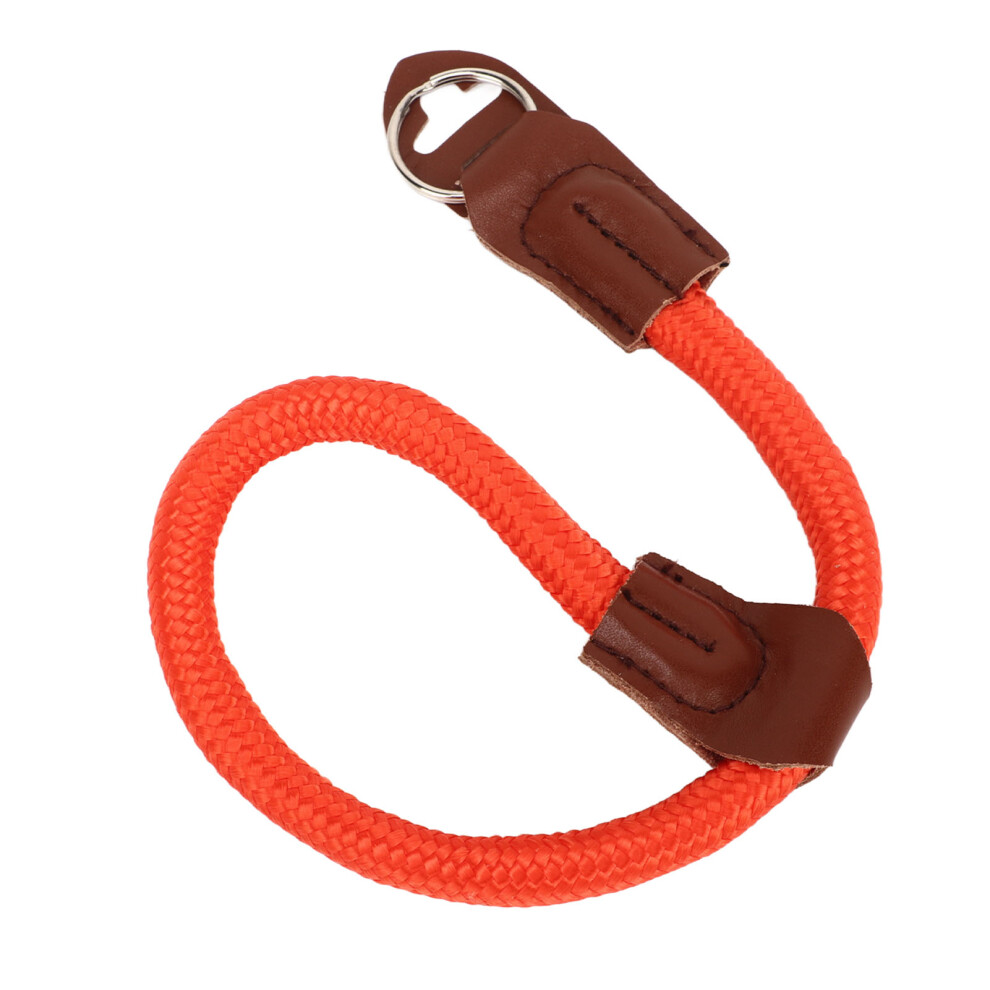 Camera Wrist Strap Round Rope Quick Release Camera Hand Strap For Dslr Slr Mirrorless Orange 4601317805522