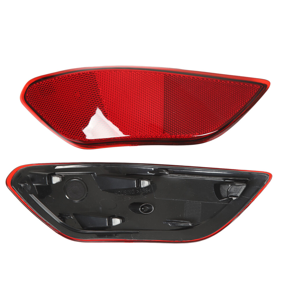 2Pcs Rear Bumper Reflector 95863110500 Car Tail Warning Replacement For Cayenne 2011Â2014 Light/Red 7891317808693