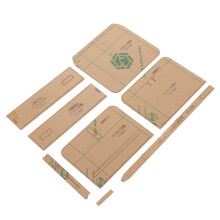 Shoulder Bag Acrylic Template Pattern High Strength Transparent Leather Bag Pattern Kit for DIY Handcraft