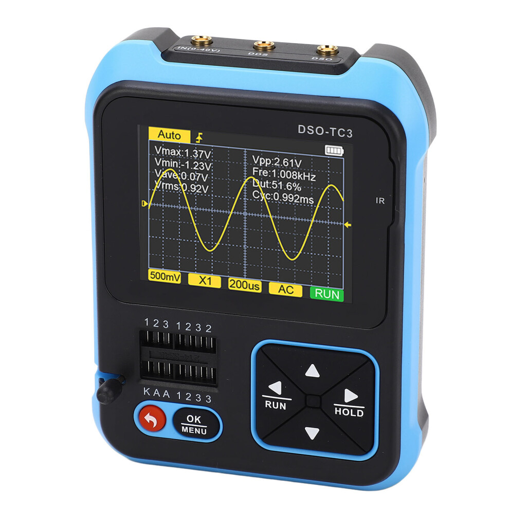 Handheld Portable Digital Oscilloscope Transistor Checker Tester Inductance Capacitance Resistance Meter High Configuration 7901317809030