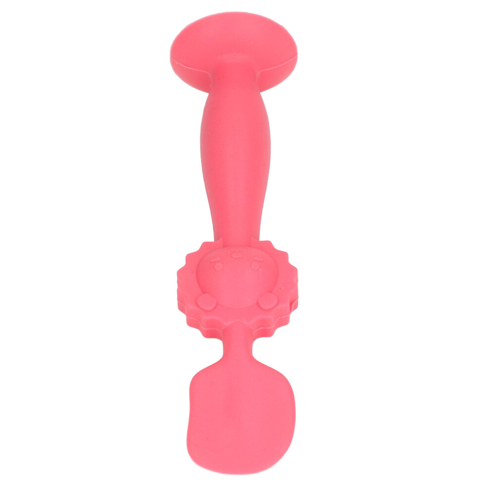 Baby Butt Applicator Soft Silicone Skin Friendly Suction Base Diaper Spatula Cream/Red