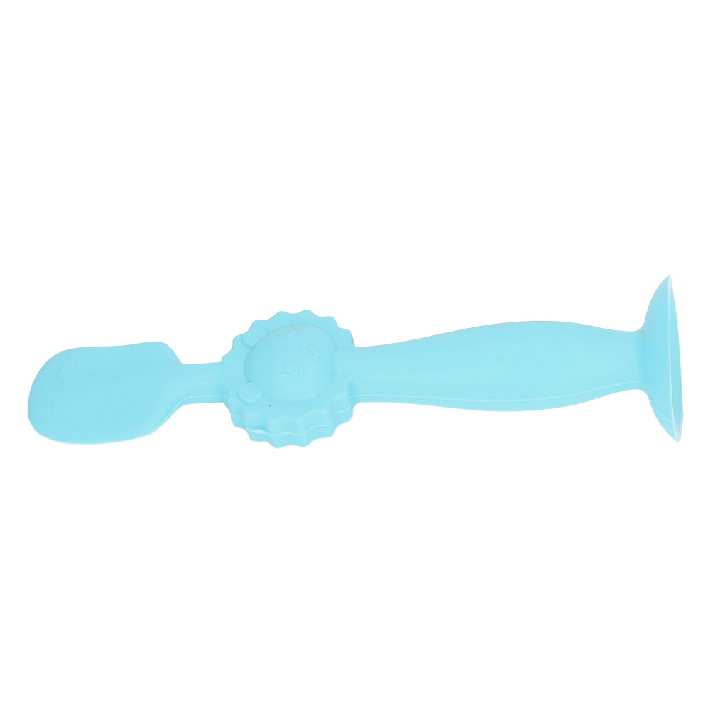 Baby Butt Applicator Soft Silicone Skin Friendly Suction Base Diaper Spatula Cream/Blue