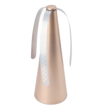 Fliegenventilator mit 3 Flügeln, automatisch, leise, kompakt, Insektenvertreiber, Gold