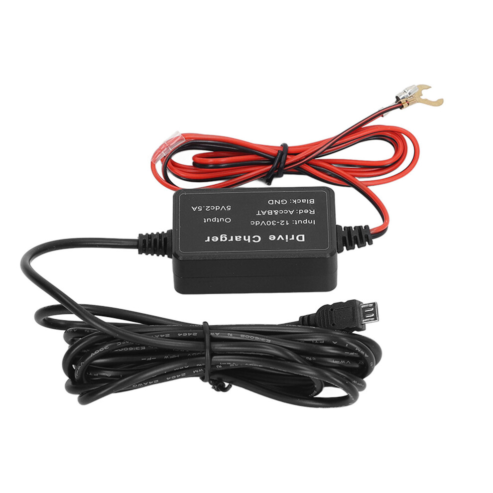 Dash Cam Hardwire Kit High Security 24H Surveillance For Mirror Cam Gps Navigator Radar Detector Micro 9321317816841