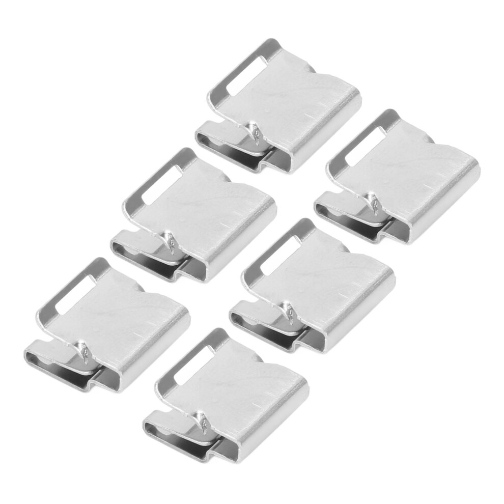 100Pcs Solar Panel Cable Clip Stainless Steel Metal Wire Clamp Photovoltaic System Mounting Accessories 5051317819705