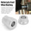 Motorcycle Front Wheel Bushing Precise Anodized Surface Colorfast Rust Proof Replacement For KYMCO KRV180 3