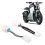 2PCS Electric Motorcycle Hall Adapter IP67 Waterproof Sensitive High Efficiency Controller Adapter 9