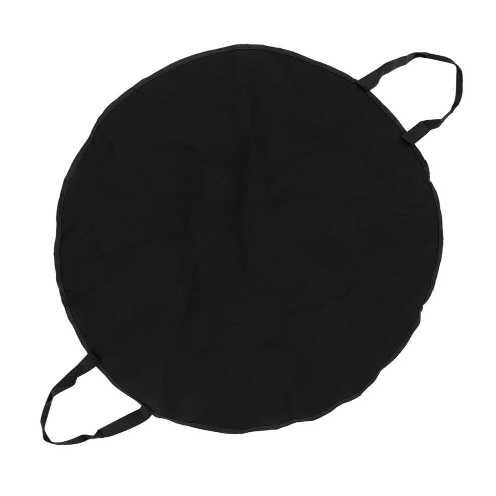 Wetsuit Changing Mat Waterproof Foldable Portable Surf Changing Mat Storage Bag for Swimming All Black