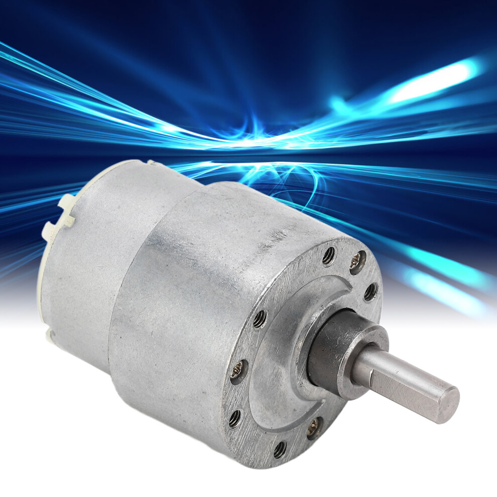 Worm Gear Motor Self Locking High Torsion Adjustable Speed Reduction Turbine Electric Motor Dc12v 210Rpm 4921317821729