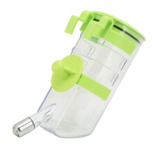 350 ml grüner hängender Hundewasserflaschen-Spender, stufenlos einstellbar mit 4 Gängen