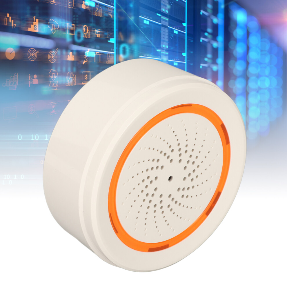 Smart Siren Alarm 90Db Sound And Light Sensor App Remote Control Home Security Wireless Alarm For Zigbee Gateway 9471317825401