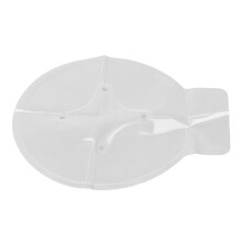 Belüftete Brustsiegel-Gaze mit Notfall-Klebstoff für offene Brustverletzung, 16 cm