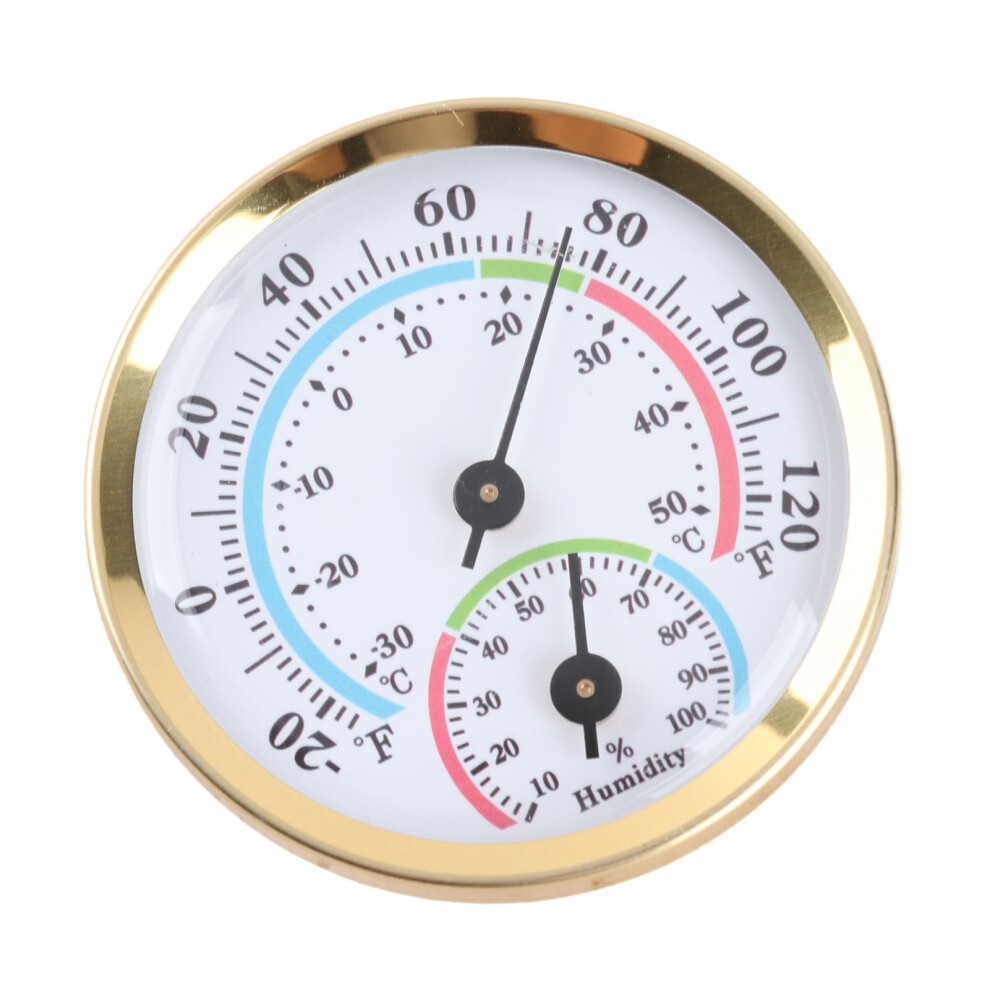 Mini Pointer Type Thermometer Hygrometer Indoor Temperature Humidity Meter Gauge 7891317828288
