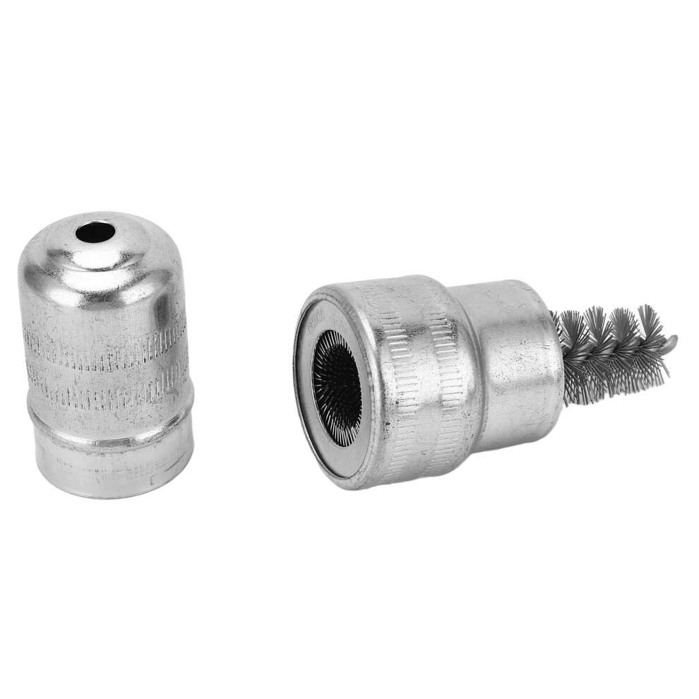 2Pcs Car Battery Terminal Cleaning Brush Automotive Battery Terminal Dirt Post Cable Cleaner Brush 6931317828381