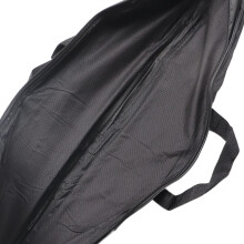 Schwarze Canvas-Erhu-Tasche 90cm Regendichte Aufbewahrungstasche für Musikinstrumente