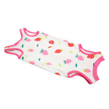 Cat Recovery Suit Breathable Prevent Licking Soft Cute Stylish Cat Post Surgery Shirt for Abdominal Wounds S
