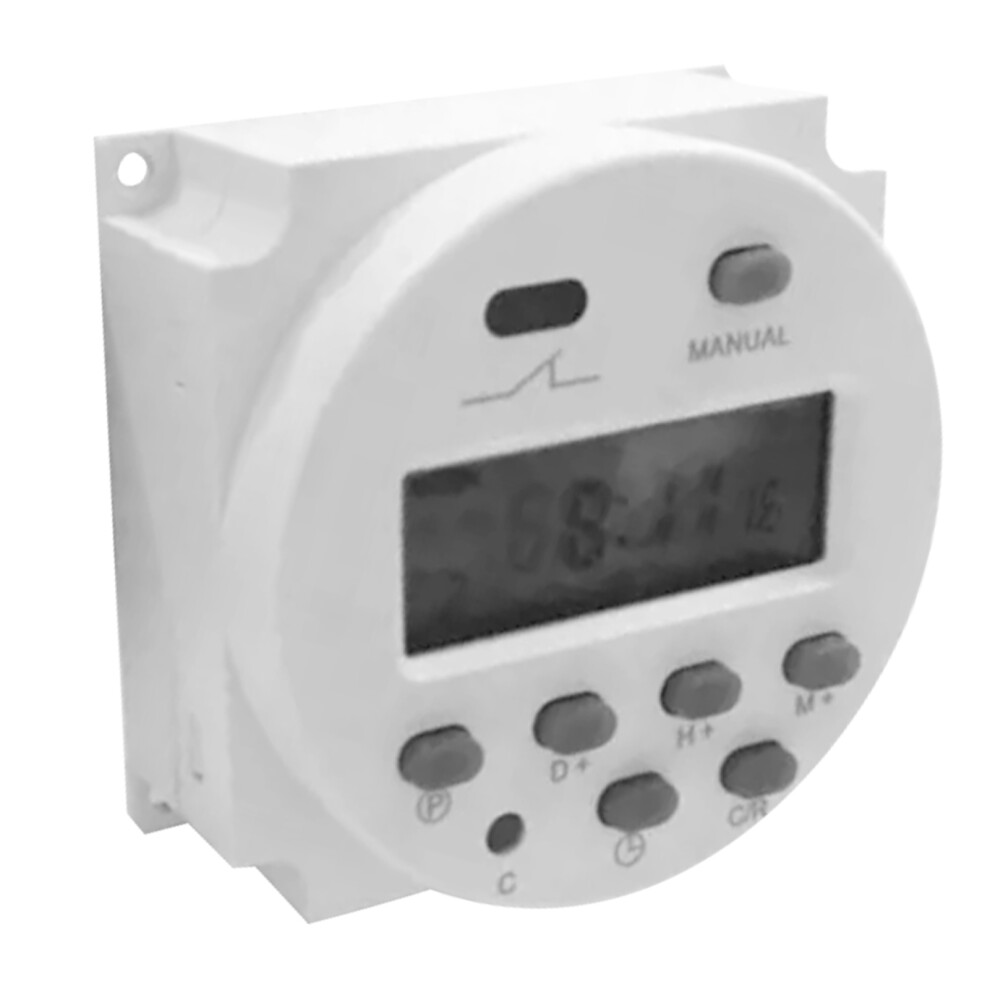 Digital Timer Microcomputer Time Control Switch Lcd Display Cn101a Dc12v 4 Cables 5041317831005