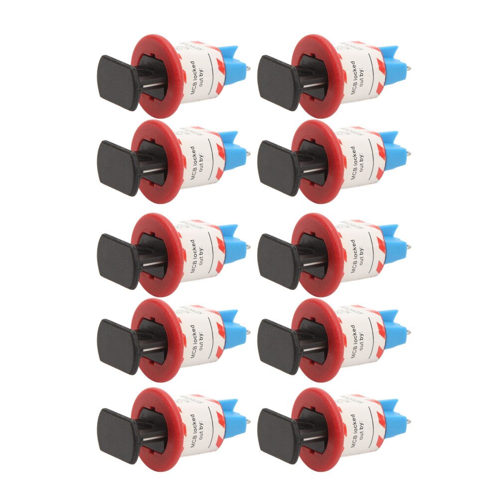 10Pcs Electrical Circuit Breaker Lockout Pis Pin Inward Miniature Insulation Lock For Industrial Power Isolation Area 7901317831185