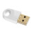 USB BT Adapter Lossless Hochgeschwindigkeits Mini 20 Meter Weiß 7