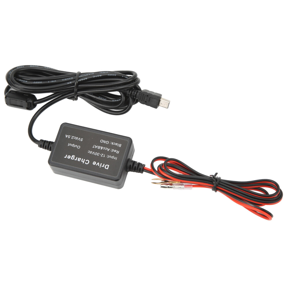 Dash Cam Hardwire Kit 12Vâ30V To 5V Low Voltage Protection Dash Camera Power Cord Hardwiring Set For Mirror Cam Gps Navigator 6951317835158