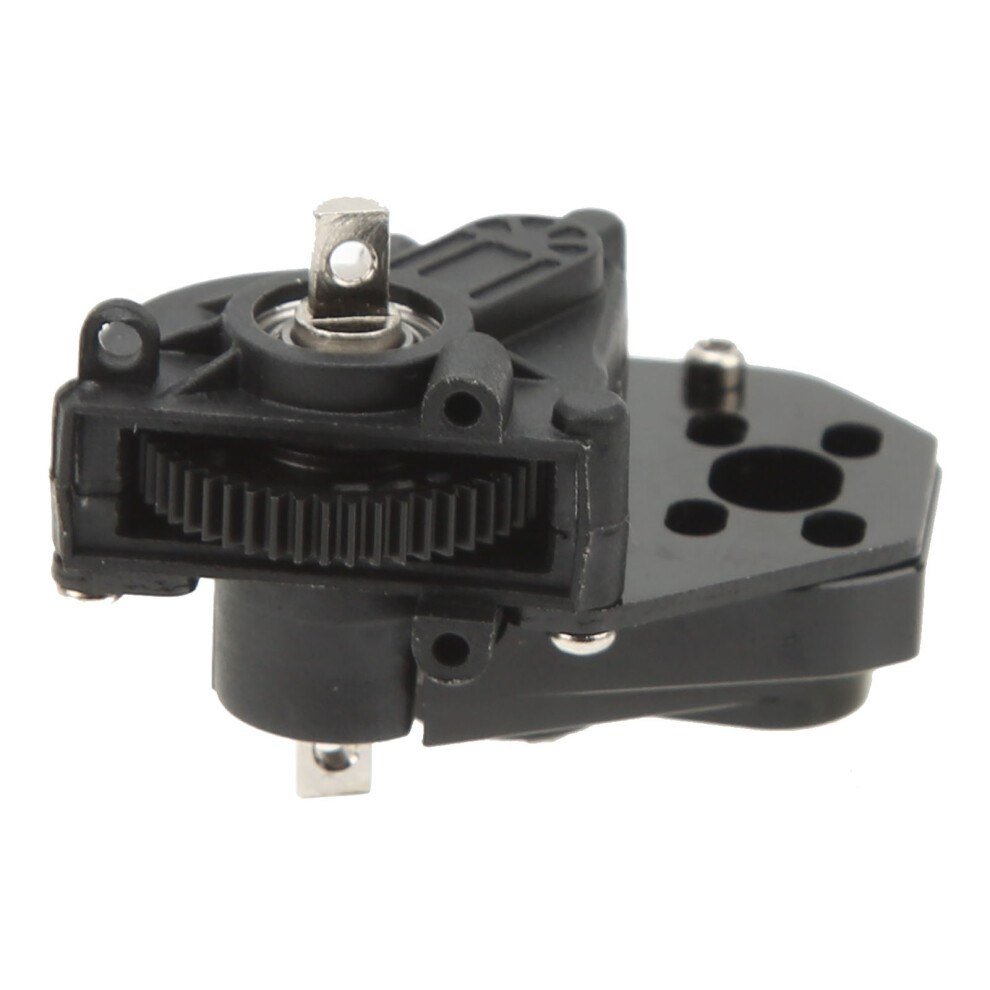 Rc Car Gear Box Professional High Accuracy Rc Transmission Gear Box For Axial Scx24 1/24 Rc Crawler Black