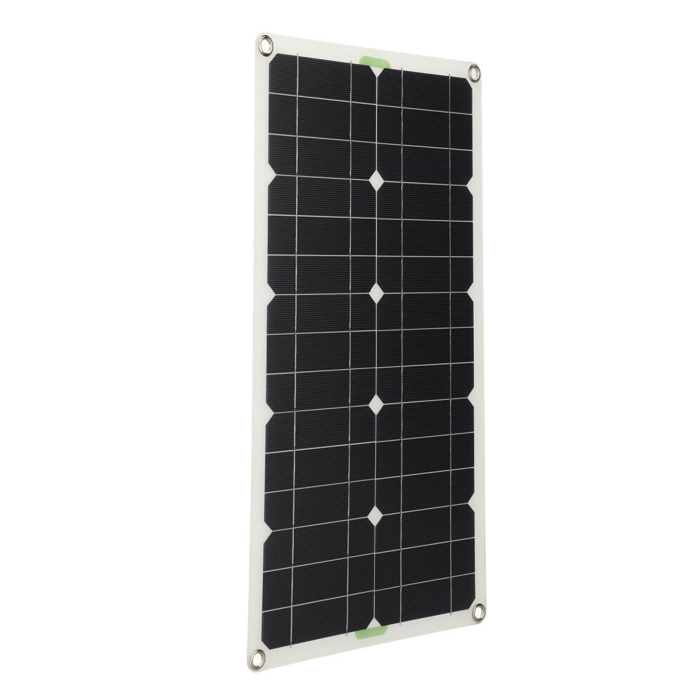 100W Solar Panel Portable Flexible Monocrystalline Silicon Solar Charger Kit For Car Boat Marine Camping 4931317847797