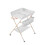 Living And Home (Grey) Versatile Folding Baby Changing Table with wheels 4