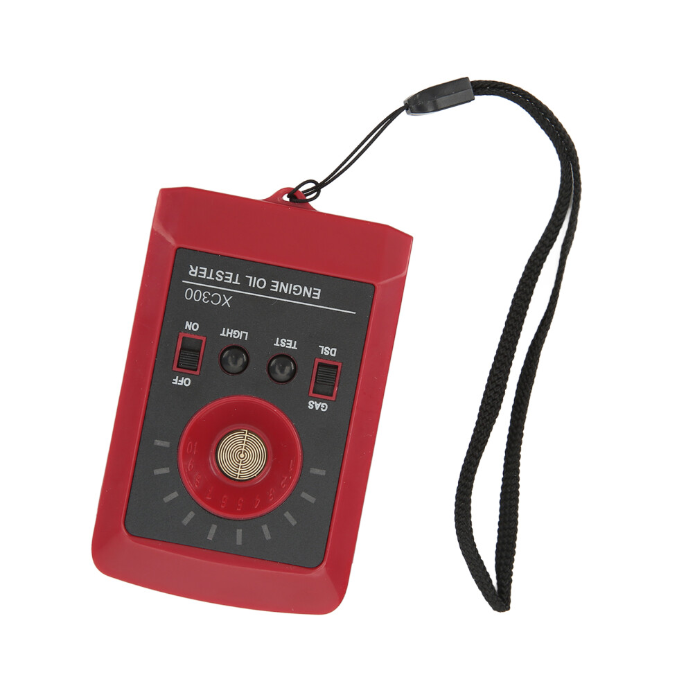 Engine Oil Tester 12V Led Indicator Easy To Use High Sensitivity Portable Gas Diesel Analyzer 7691317852814