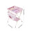 Living And Home (Pink) Baby Changing Table with 2-Tier Storage Bag 7