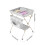 Living And Home (Grey) Baby Changing Table with 2-Tier Storage Bag 7