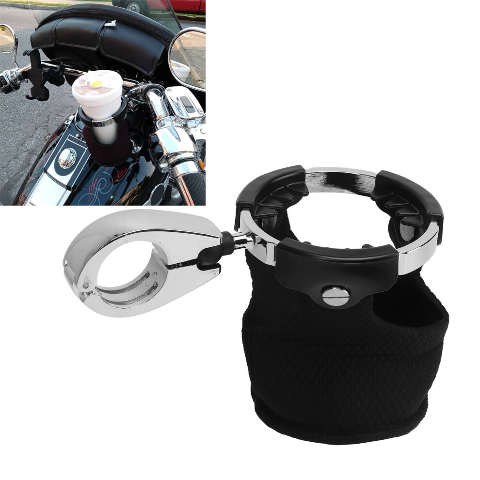 Cup Holder With 360 Degrees Swivel Ball Mount Universal Fit For Motorcycle Atv Utv Bicycle Boat Kayak 7891317855192