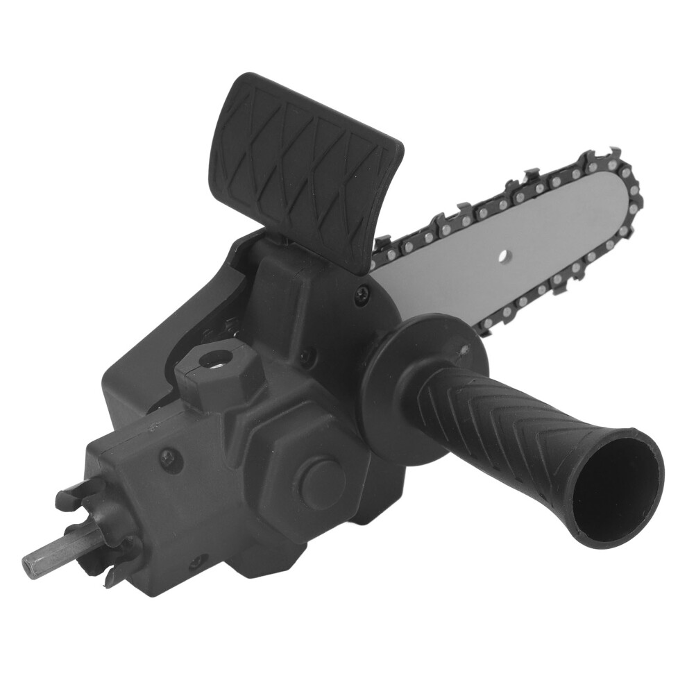 Saw Conversion Head Adapter Stainless Steel Plastic Handle Easy Assembly Electric Drill To Saw Adapter For Diy For 4In Electric Drill 8481317855231
