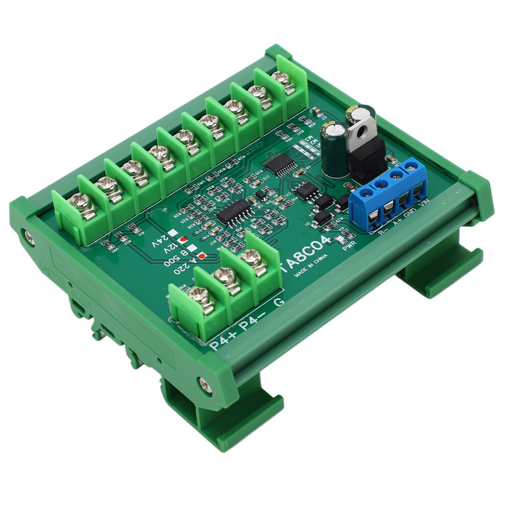 Temperature Sensor Module Resistance Collection Pt100 Rtd Rs485 With Guide Rail Housing A220( -40 To +220) Dc12v 7641317870295