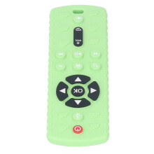 Hellgrünes Baby Silikon Beißspielzeug - 16,5x5,2 cm Lernspielzeug zum Kauen