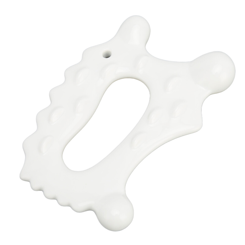 Ceramic Skin Gua Sha Board Remove Cellulite Muscle Relaxing Face Body Scraping Tool
