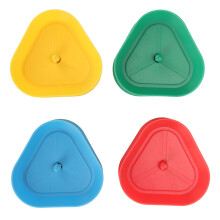 Kartenhalter 4-Farben-Dreieck Poker Rack Freihändig für Kinder & Erwachsene