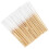 60 Stück Soft-Tip-Wattestäbchen, Holzgriff, 8 cm 10