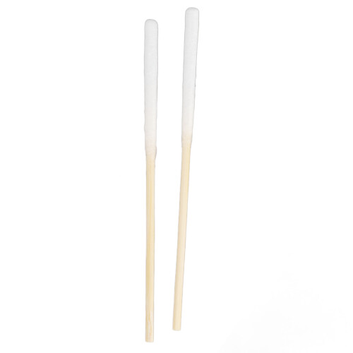 60 Stück Soft-Tip-Wattestäbchen, Holzgriff, 8 cm 2